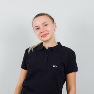Camisa Polo Feminina Preta - MDS