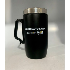Caneca 250 ml parede dupla em Inox - MDS