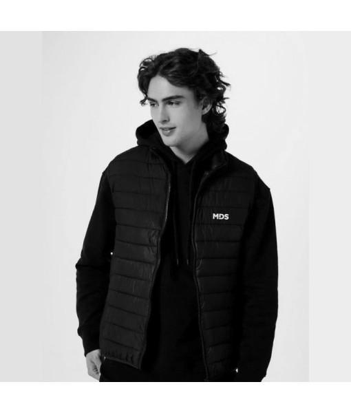 Colete Puffer Masculino Preto - MDS Caixa [ESGOTADO]