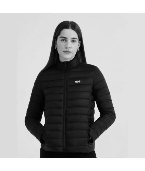 Jaqueta Puffer Feminino Preto - MDS Caixa [ESGOTADO]