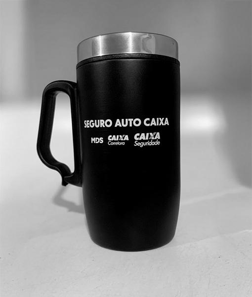 Caneca 250 ml parede dupla em Inox - MDS Caixa [ESGOTADO]